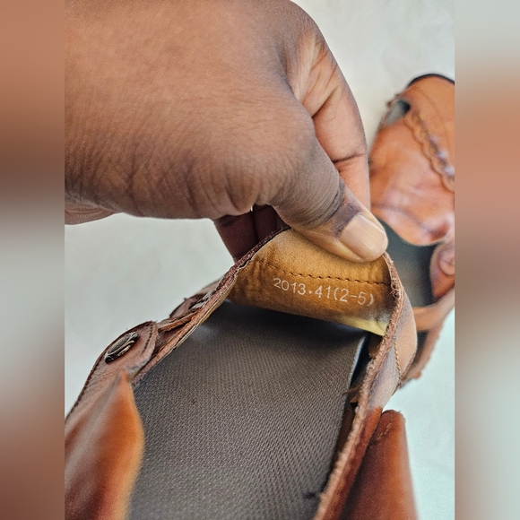 Men’s HSY Fashion Closed Toe Sandals Handcrafted with Rubber outer soles Size 12 - Picture 7 of 9